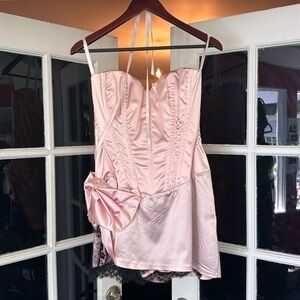 Corset mini dress